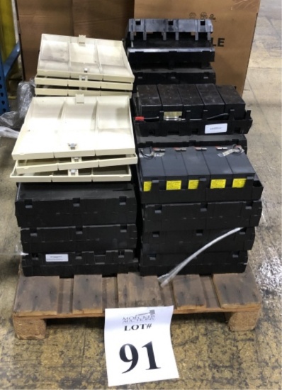 PALLET OF BATTERY PACKS FOR UPS