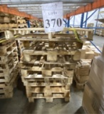 ASSORTED SIZED WOOD PALLETS