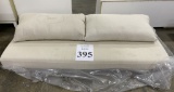 FENDI FUTON WITH STITCHED LEATHER HORSE