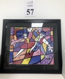 ROMERO BRITO FRAMED ART 