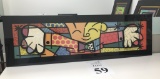 ROMERO BRITO FRAMED ART 