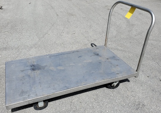 STAINLESS STEEL ROLLING CART