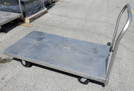 STAINLESS STEEL ROLLING CART
