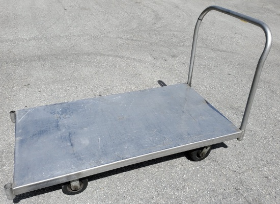 STAINLESS STEEL ROLLING CART