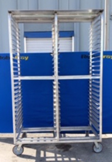 ALUMINUM DUAL TRAY RACK
