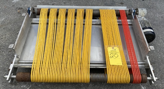 MERGIND FINGER BELT CONVEYOR