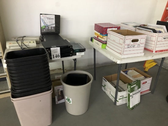 LOT CONSISTING OF OFFICE SUPPLIES