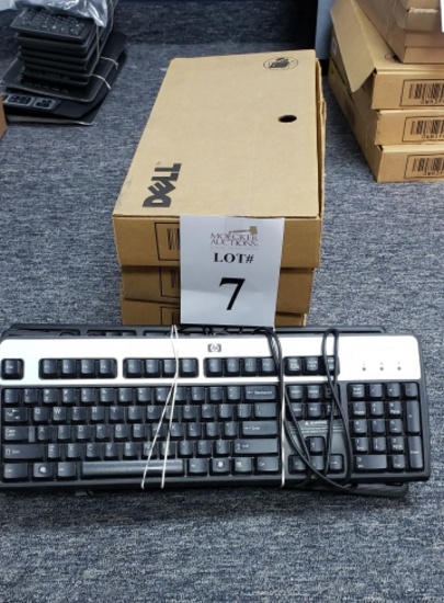 LOT CONSISTING OF WIRED KEYBOARDS