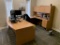 OFFICE SUITE CONSISTING OF: U-SHAPED DESK WITH