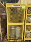 PROPANE TANK STORAGE CAGE