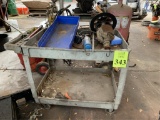 ROLLING CART WITH CONTENTS