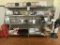 STAINLESS STEEL PREP TABLE WITH TWO TIER SHELF