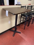 HIGH TOP FORMICA TABLES, 30