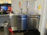 TURBO AIR (2) DOOR STAINLESS STEEL BEER COOLER