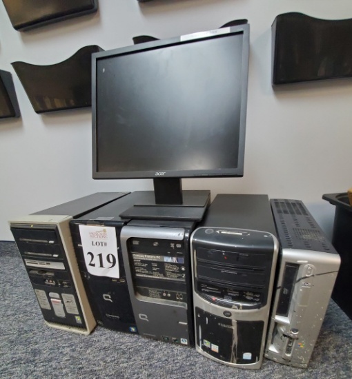 ASSORTED TOWER COMPUTERS