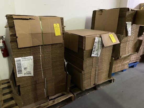 LOT CONSISTING OF: PACKING BOXES