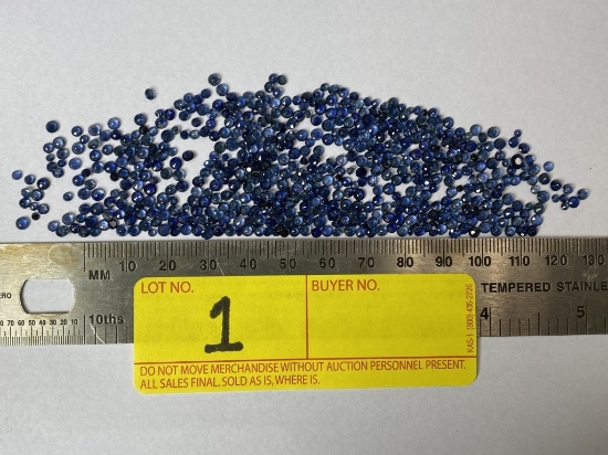 LOT CONSISTING OF LOOSE SAPPHIRES