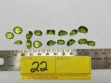 LOT CONSISTING OF LOOSE PERIDOT