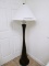 BURNISHED BRASS FLOOR LAMP