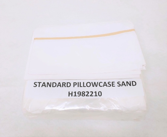STANDARD PILLOWCASE - SAND (600 THREAD COUNT)