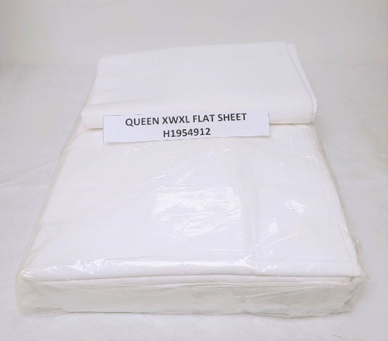 QUEEN XWXL FLAT SHEET (600 THREAD COUNT)