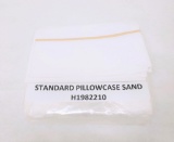 STANDARD PILLOWCASE - SAND (600 THREAD COUNT)