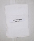 BATH TOWEL - WHITE