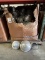 LOT CONSISTING OF ALUMINUM POLE LIGHT SHADES