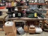 LOT CONSISTING OF SPOOLS OF WIRE AND CABLE