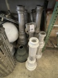 LOT CONSISTING OF ALUMINUM POLE LIGHT PARTS