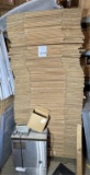 LOT OF LARGE ASSORTMENT OF VARIOUS SIZE CARDBOARD