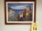 ASSORTED FRAMED PRINTS ON CANVAS AND BOARD