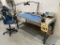 INSPECTION TABLE WITH ELECTRICAL WIRING