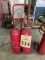 THIN WALL RED OIL CYLINDERS WITH HAND TRUCK CART