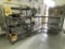 ROLLING RACKS WITH MISCELLANEOUS PARTS