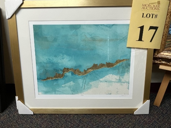 FRAMED ABSTRACT GICLEE