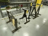 ASSORTED MATERIAL SUPPORT ROLLERS