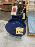 STRAPPING MACHINE WITH STRAPPING TOOLS