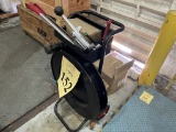 STRAPPING MACHINE WITH STRAPPING TOOLS