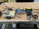 ASSORTED GAUGES: (1) FORCE GAUGE INDICATOR BOX