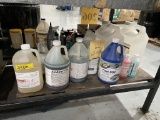 LOT OF CONSISTING OF MISCELLANEOUS SOLVENTS