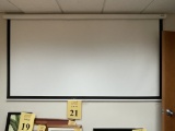 DA-LITE PULLDOWN PROJECTION SCREEN