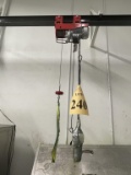 ELECTRIC HOIST INCLUDING SLIDE BEAM