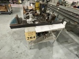 LOT CONSISTING OF ROLLING CART AND STAND
