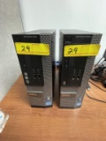 COMPUTER SYSTEMS: (2) DELL OPTIPLEX 3010