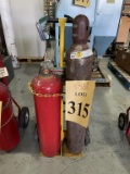 ACETYLENE TORCH ASSEMBLY INCLUDING (2) TANKS