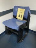 METAL STACKING CHAIRS