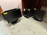 LOT CONSISTING OF (6) ASSORTED MONITORS