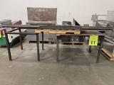METAL WORK BENCHES WITH STEEL TUBING