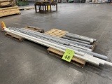 LOT CONSISTING OF: VARIOUS SIZE METAL AND PLASTIC PIPES